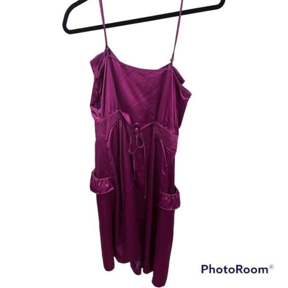 Marc by Marc Jacobs silk dress size 2 purple - Picture 3 of 4